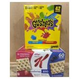 Kelloggï¿½s Crisps and Gushers Variety Pack