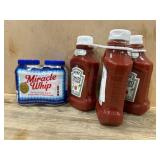 Heinz Ketchup and Miracle Whip Set