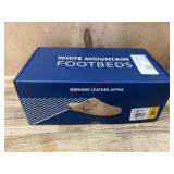 White Mountain Footbeds Leather Shoes Size 8