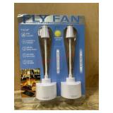 Fly Fan Set with Table Lamp Feature