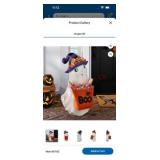 30-Inch Ghost Door Greeter Decor Item