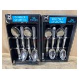 Dinner Spoons, 36-Piece Packs