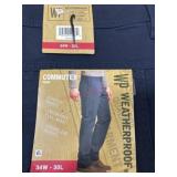 Weatherproof 34W x 30L Commuter Pants