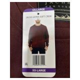 Jachs Ultra Soft Crew XX-Large Red