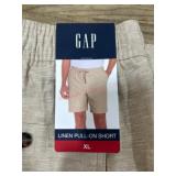 Gap Linen Pull-On Shorts ï¿½ XL Size