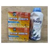 Dryer Sheets and Fabric Softener Bundle