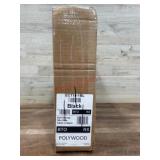 Polywood Black Golf Side Table in Box