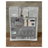 100% Blackout Window Panel Curtain Pair