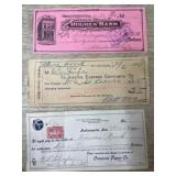 1904, 1900 and 1900 Bank notes