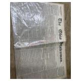1842 Ohio Staesman newspaper