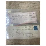 1884 and 1881 bank notes