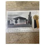 Eliza Fowler Hall Purdue University post card