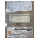 1870, 1831 and 1873 bank notes