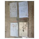 4- Ohio Life Insurance letters stampless