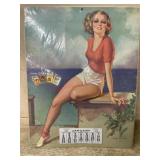 1939 Cigarette advertsing calander