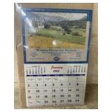 1949 Webster Florist advertising Calander