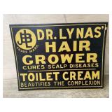 Dr. Lynas Hair Grower card board sign