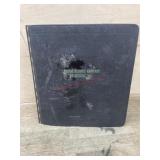 Black binder of United States zip blocks stamps