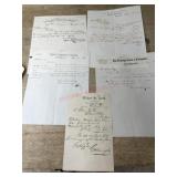 5- 1858 and 1859 Bank letters