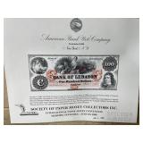 American Bank Note Company Bank of Lebanon  2