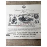 Reproduction of 2 dollar bank not from Liberty