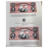 2- Reproduction of 100 bank note from Bank State