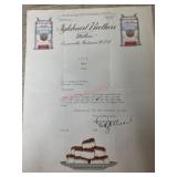 1920 Igleheart Brothers letter for product orders