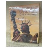 United States plate block album of stamps