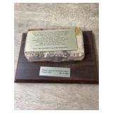 Purdue University smokestack brick NO. 981 of