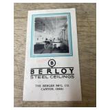 Berloy steel ceilings brochure