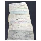 10- early 1900,s Railroad companies bill heads