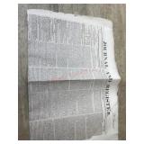 1839 journal and register newspaper