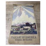 1941 Pageant of America wall calander