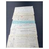 10- early 1900,s Railroad companies bill heads