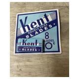 Kent double edge razor blades