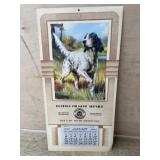 1942 Botkins Gilmore service calander