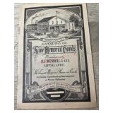 H. F. Wendell & Co. Memorial Cards booklet