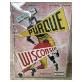 ct. 24, 1942 Purdue University vs Wisconsin