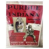 Nov. 24, 1928 Purdue University vs Indiana