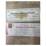 1874 and 1868 bank notes