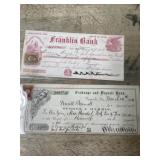 1866 and 1868 bank notes