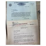 1933 and 1928 Seed company letters