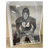 1940,s Purdue University G. Barwegan football
