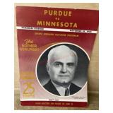 Nov. 18, 1950 Purdue University vs Minnesota