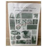 1981 American Bank Note Co. annual report