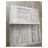 1842 Wall Streete bank note list, Price current