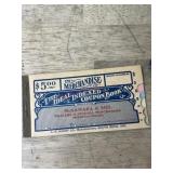 Ideal Indexed coupon book From McNamara & Son