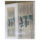 Poplar Evaporated Milk Labels
