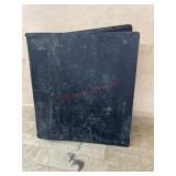 Black binder Historical Album for commemorative