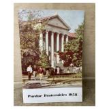 1958 Purdue Fraternities booklet